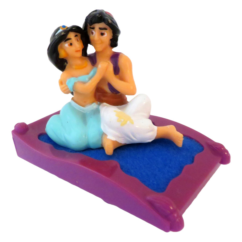 Aladdin and Jasmine on Magic Carpet