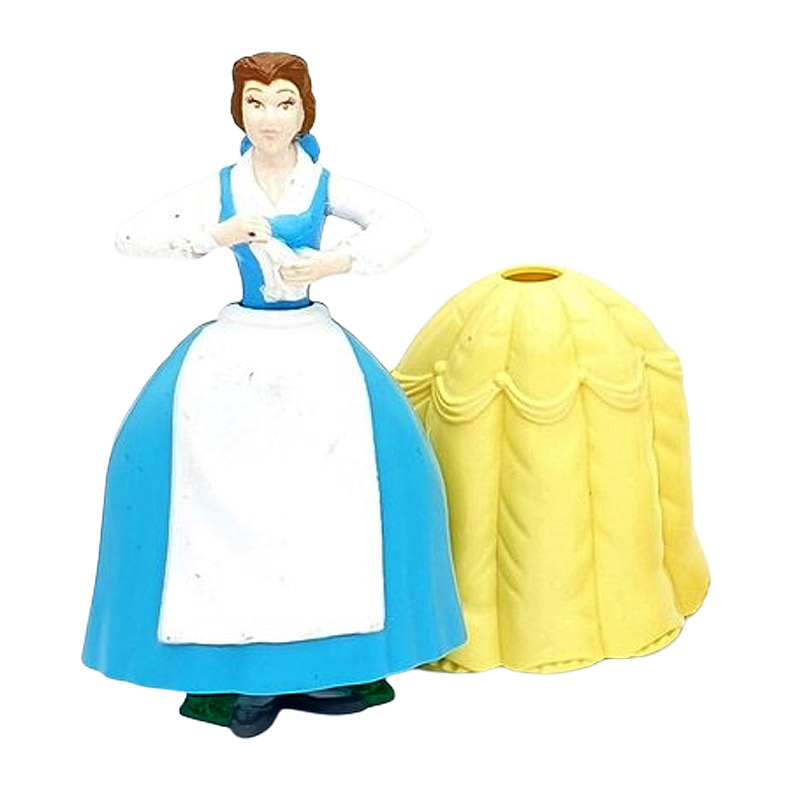 Belle with both dresses