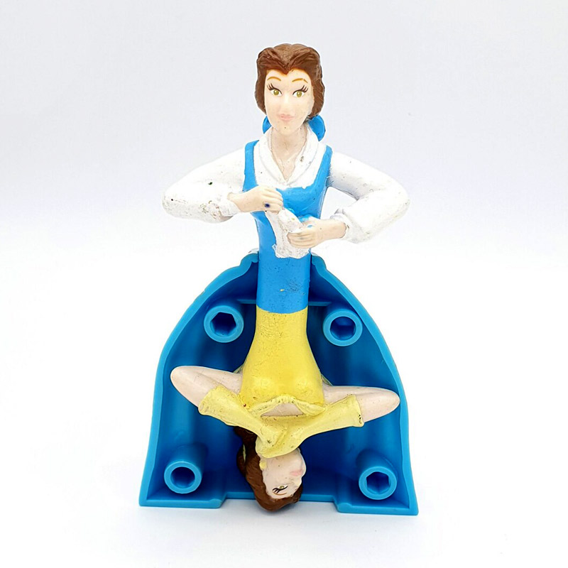 Belle showing both heads