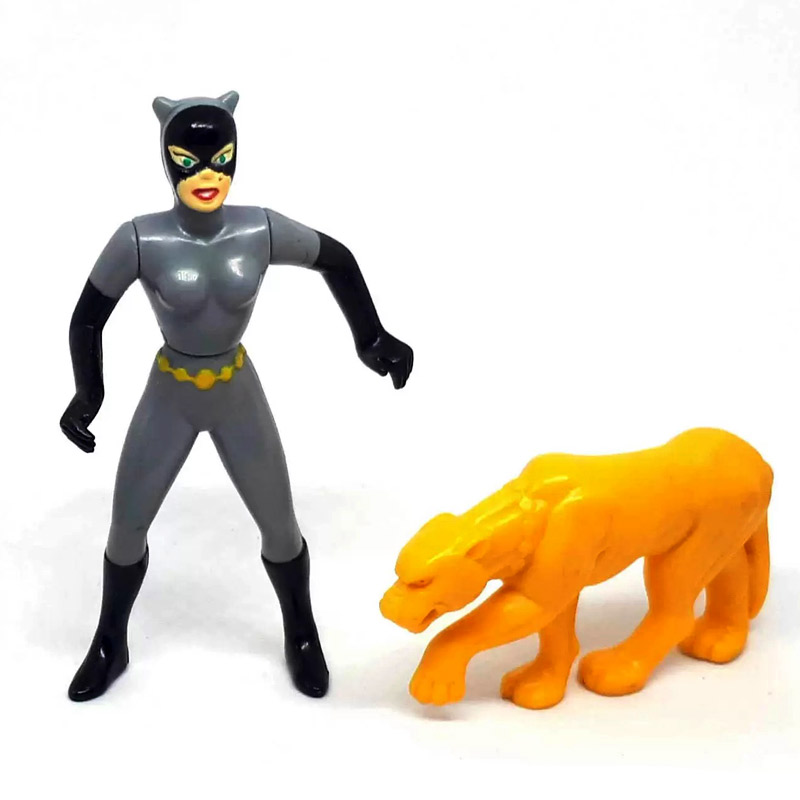 Catwoman with panther