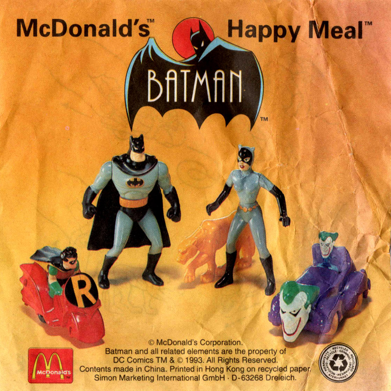 Batman Animated Series insert