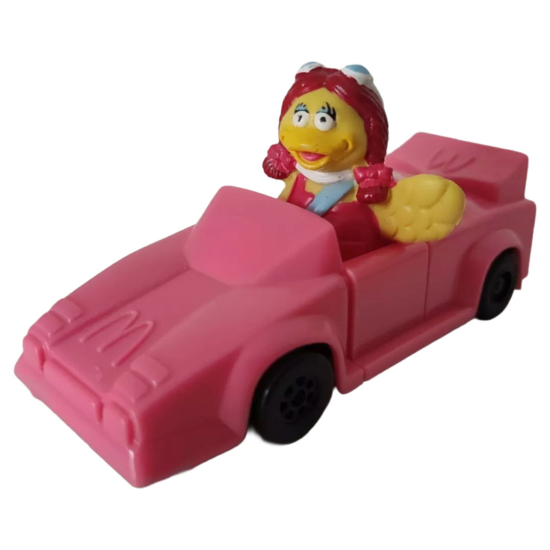 Birdie in Pink Sports Coupe