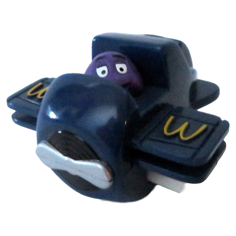 Grimace in Purple Plane