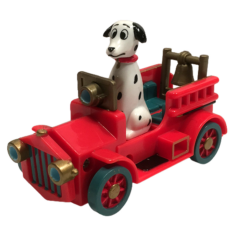 Dalmatian in Fire Truck