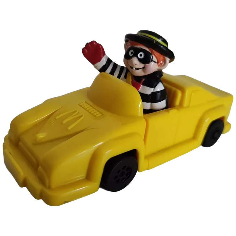Hamburglar in Yellow Cabriolet
