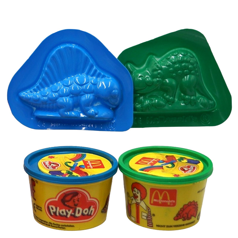 Blue and Green molds with tubs