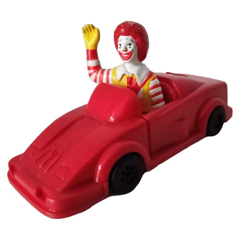 Ronald in Red Roadster