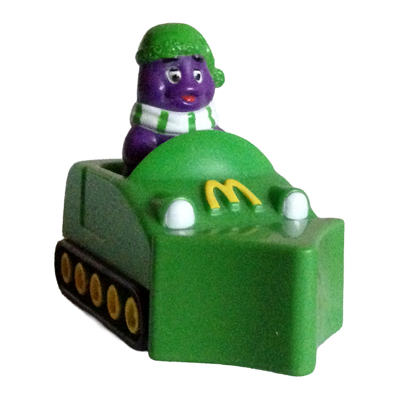 Grimace on snow plough