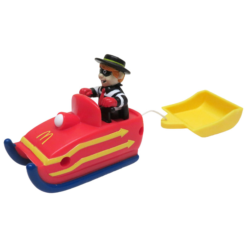 Hamburglar on snowmobile